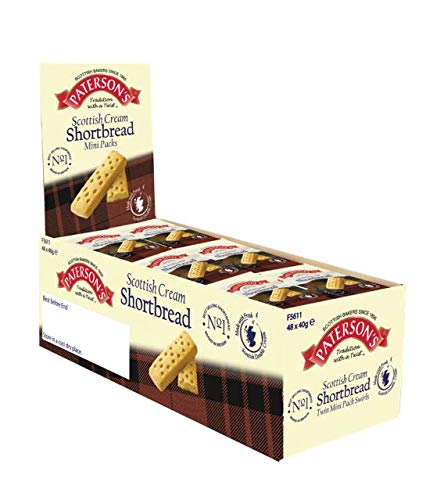 Patersons Biscuits Scottish Shortbread Fingers Red 40 g