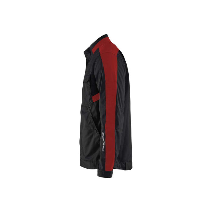 BLÅKLÄDER Jacket 44441832 Cotton, Elastolefin, PL (Polyester) Black, Red Size XL