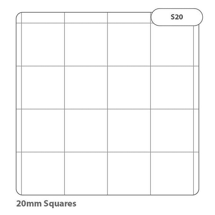 Rhino A4 Exercise Book 32 Page 20mm Squared Red (Pack 100) - VDU014-200-8