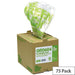 Green Sack Medium Duty Bin Bags 80 L Transparent PE (Polyethylene) 24 Microns Pack of 75