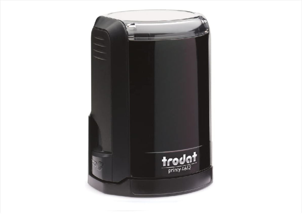 Trodat Round stamp Printy 4642 Self Inking Black