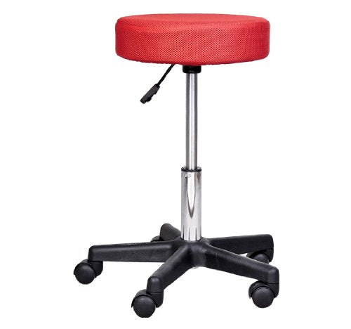 HOMCOM Hydraulic Swivel Salon Spa Stool Height Adjustable Multicolour