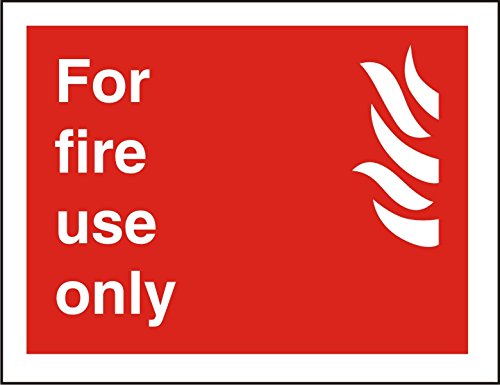 Fire Extinguisher Sign Self-Adhesive Vinyl 15 x 20 cm