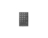 Lenovo Go Wireless Numeric Keypad - Keypad - wireless - 2.4 GHz - key switch: Scissor-Key - storm grey - retail