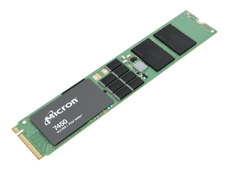 Micron 7450 PRO - SSD - Enterprise - 1920 GB - internal - M.2 22110 - PCIe 4.0 (NVMe) - TAA Compliant