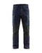 BLÅKLÄDER Trousers 14591142 Cottone, PA (Polyamide) Navy Blue, Black Size 49S