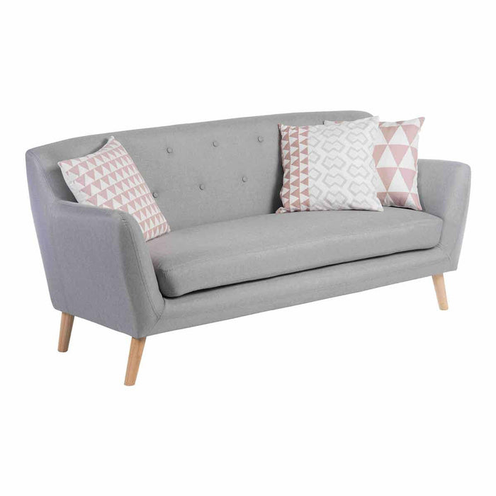 Skandi 3 Seater Sofa Grey - 6982