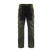 BLÅKLÄDER Trousers 14591845 Cotton, PL (Polyester) Army Green, Black Size 46R