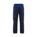 BLÅKLÄDER Trousers 14441832 Cotton, Elastolefin, PL (Polyester) Navy Blue, Cornflower Blue Size 44R