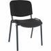 Conference Fabric Stackable Chair Black - 1500BLK