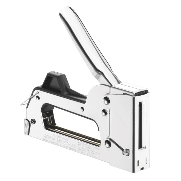 Arrow T55 Heavy Duty Staple Gun Tacker Silver