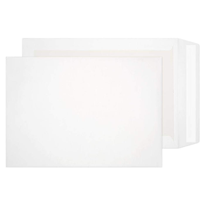 Purely Packaging Vita Board Back Envelopes C4 Peel & Seal 324 x 229 mm Plain 120 gsm White Pack of 125