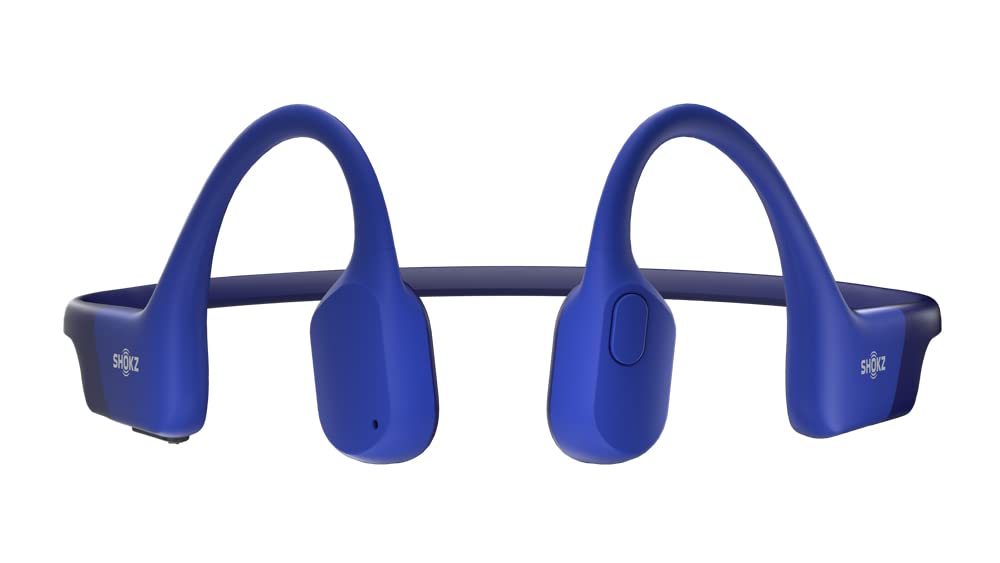 Shokz OpenRun Pro Mini Blue Bone Conduction Bluetooth NeckBand Headset