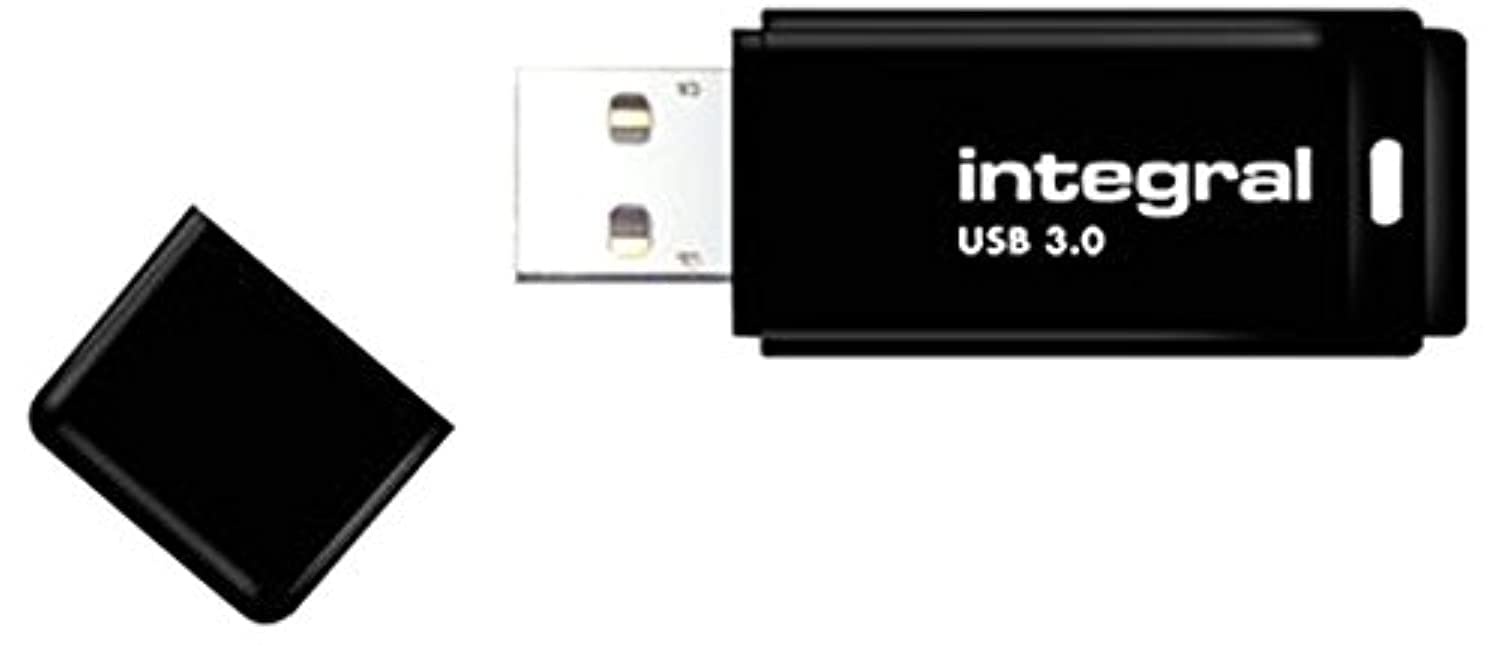 Integral USB 3.0 Flash Drive 64 GB Black