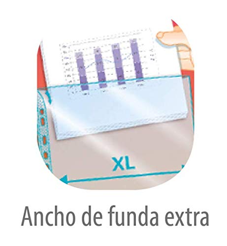 OXFORD Quick In Punched Pockets A4 Smooth Transparent 75 microns Polypropylene Up 11 Holes Pack of 100