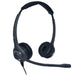 JPL 611PB Wired Stereo Headset Over the Head With Noise Cancellation QD Male With Microphone Grey