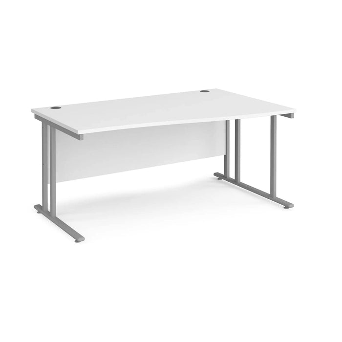 Dams International Wave Desk MC16WRSWH 1,600 x 725 x 800 - 990 mm