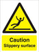 Warning Sign Slippery Surface Vinyl 40 x 30 cm