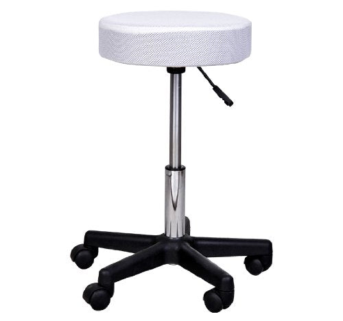 HOMCOM Hydraulic Swivel Salon Spa Stool Height Adjustable Multicolour