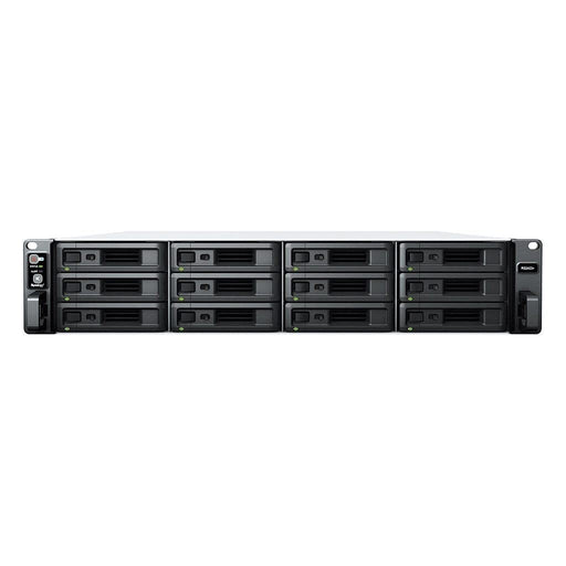 Synology RackStation RS2423+ - NAS server - 12 bays - rack-mountable - SATA 6Gb/s - RAID RAID 0, 1, 5, 6, 10, JBOD - RAM 8 GB - Gigabit Ethernet / 10 Gigabit Ethernet - iSCSI support - 2U