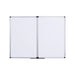 Bi-Office Folding Whiteboard Magnetic Lacquered Steel Double 90 (W) x 60 (H) cm