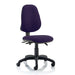 Dynamic Independent Seat & Back Task Operator Chair Without Arms Eclipse Plus III Tansy Purple Seat Without Headrest High Back