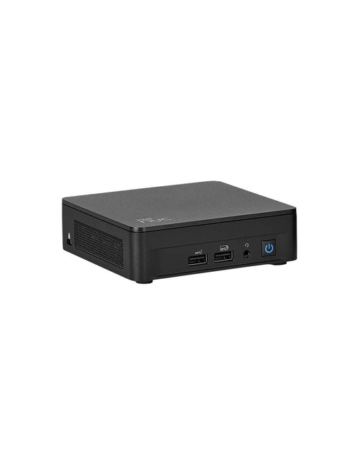 Intel Next Unit of Computing 13 Pro Kit - NUC13ANKi7 - Barebone - Slim Chassis - 1 x Core i7 1360P - RAM 0 GB - Intel Iris Xe Graphics - GigE, 2.5 GigE, 802.11ax (Wi-Fi 6E), Bluetooth 5.3 - WLAN: 802.11a/b/g/n/ac/ax (Wi-Fi 6E), Bluetooth 5.3