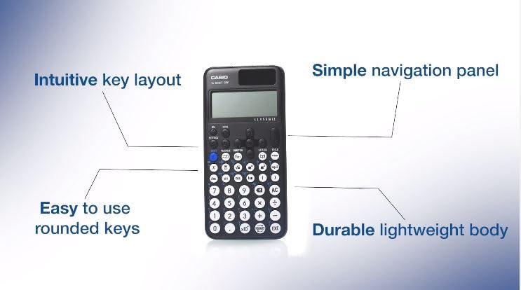 Casio Scientific Calculator FX-85GTCW Black