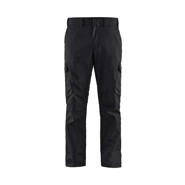 BLÅKLÄDER Trousers 14441832 Cotton, Elastolefin, PL (Polyester) Black Size 38R