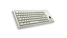 CHERRY Wired Compact Keyboard G84-4400 QWERTY GB Light Grey