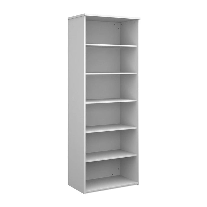 Dams International Bookcase with 5 Shelves Melamine Universal 800 x 470 x 2140mm White