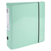 Exacompta Lever Arch File Aquarel A4 80 mm Pastel Green Carton Pellic Pap Glossy Portrait