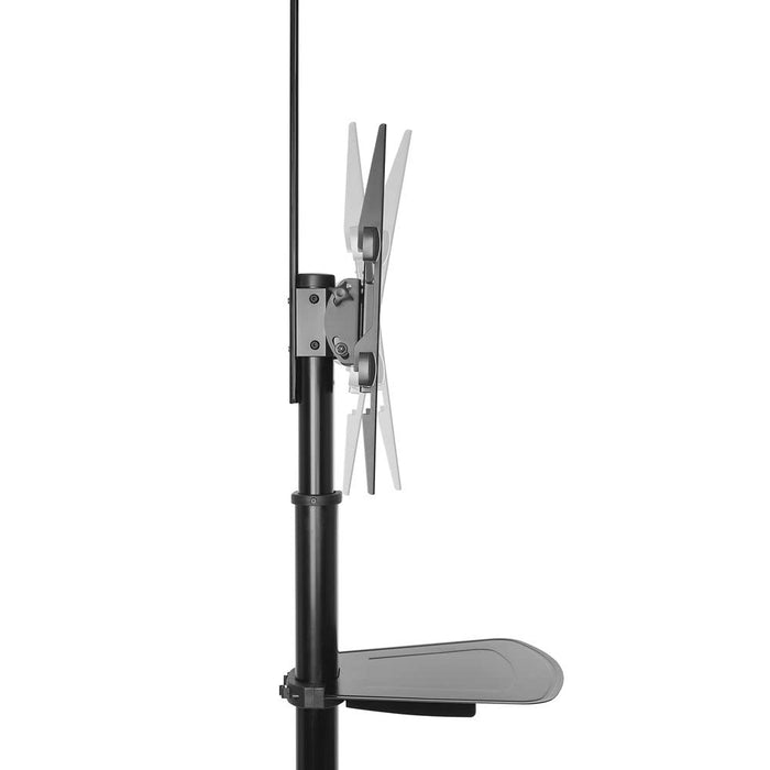 Act Monitor Stand AC8370 Height Adjustable 70 Inch 910 x 683 x 2,180 (W x D x H) mm Black