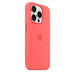 Apple - Back cover for mobile phone - MagSafe compatibility - silicone - guava - for iPhone 15 Pro