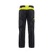 BLÅKLÄDER Trousers 14441832 Cotton, Elastolefin, PL (Polyester) Black, Yellow Size 45S