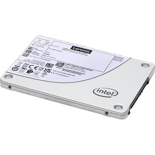 Lenovo ThinkSystem S4620 - SSD - Mixed Use - 960 GB - hot-swap - 2.5" (in 3.5" carrier) - SATA 6Gb/s - for ThinkAgile VX5530 Appliance, ThinkStation P920 Rack, ThinkSystem SR645, SR650 V2, SR665