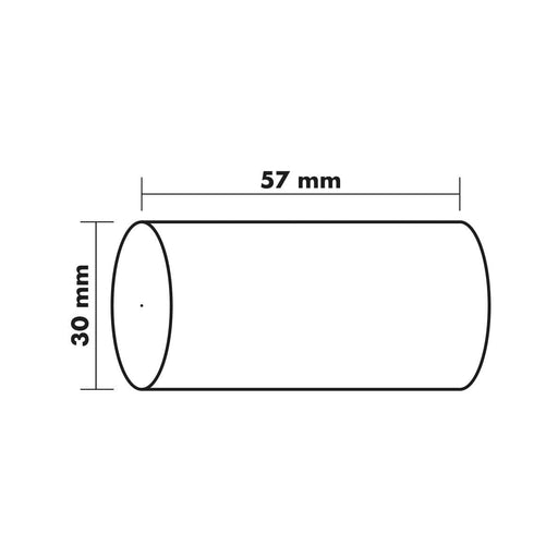 Exacompta Thermal Roll 43642E White 57 x 30 x 12 mm 9 m Pack of 20 Rolls