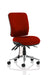 Dynamic Independent Seat & Back Task Operator Chair Without Arms Chiro Ginseng Chilli Seat Without Headrest Medium Back