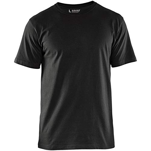 BLÅKLÄDER T-shirt 35251042 Cotton Black Size XXXL