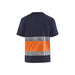 BLÅKLÄDER T-shirt 33871030 Cotton Navy Blue, Orange Size XS