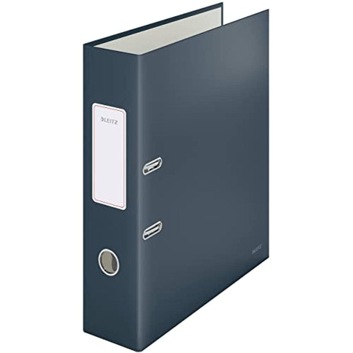 Leitz Lever Arch File 180 Cosy A4 80mm Velvet Grey PK6 - 10610089