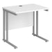 Dams International Desk MC608SWH 800 x 600 x 725 x 800 - 990 mm