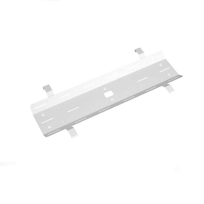 Dams International Central Drop Down Cable Tray & Bracket Steel Adapt II 1200 x 320 x 60mm White