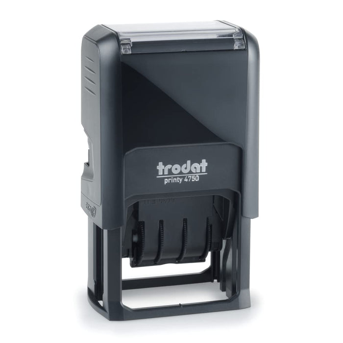 Tordat Printy 4750 Paid Date Self-Inking Stamp 41 x 24mm Black