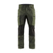 BLÅKLÄDER Trousers 14591845 Cotton, PL (Polyester) Army Green, Black Size 46R