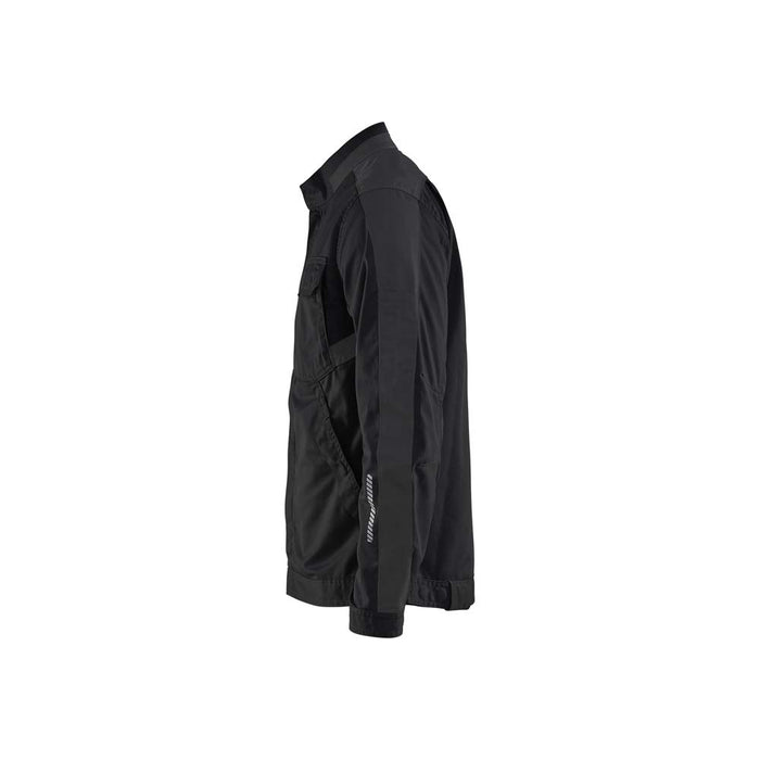 BLÅKLÄDER Jacket 44441832 Cotton, Elastolefin, PL (Polyester) Black, Dark Grey Size XXXL