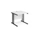 Dams International Desk MC8KWH 800 x 800 x 725 x 800 - 990 mm