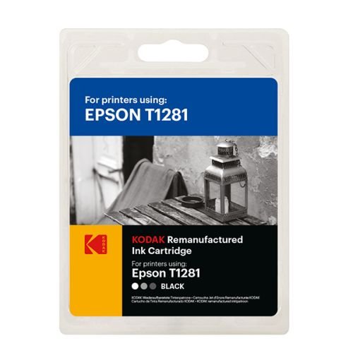 Kodak Ink Cartridge Compatible with Epson T1281 Black