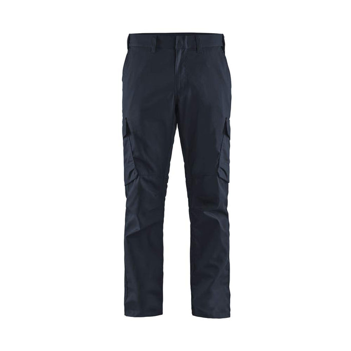 BLÅKLÄDER Trousers 14441832 Cotton, Elastolefin, PL (Polyester) Dark Navy, Black Size 39S