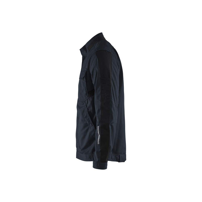 BLÅKLÄDER Jacket 44441832 Cotton, Elastolefin, PL (Polyester) Dark Navy, Black Size XS